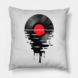 Vinyl LP Music Record Sunset Red Pillow